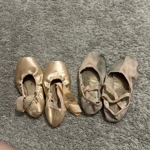 Old ballet shoes